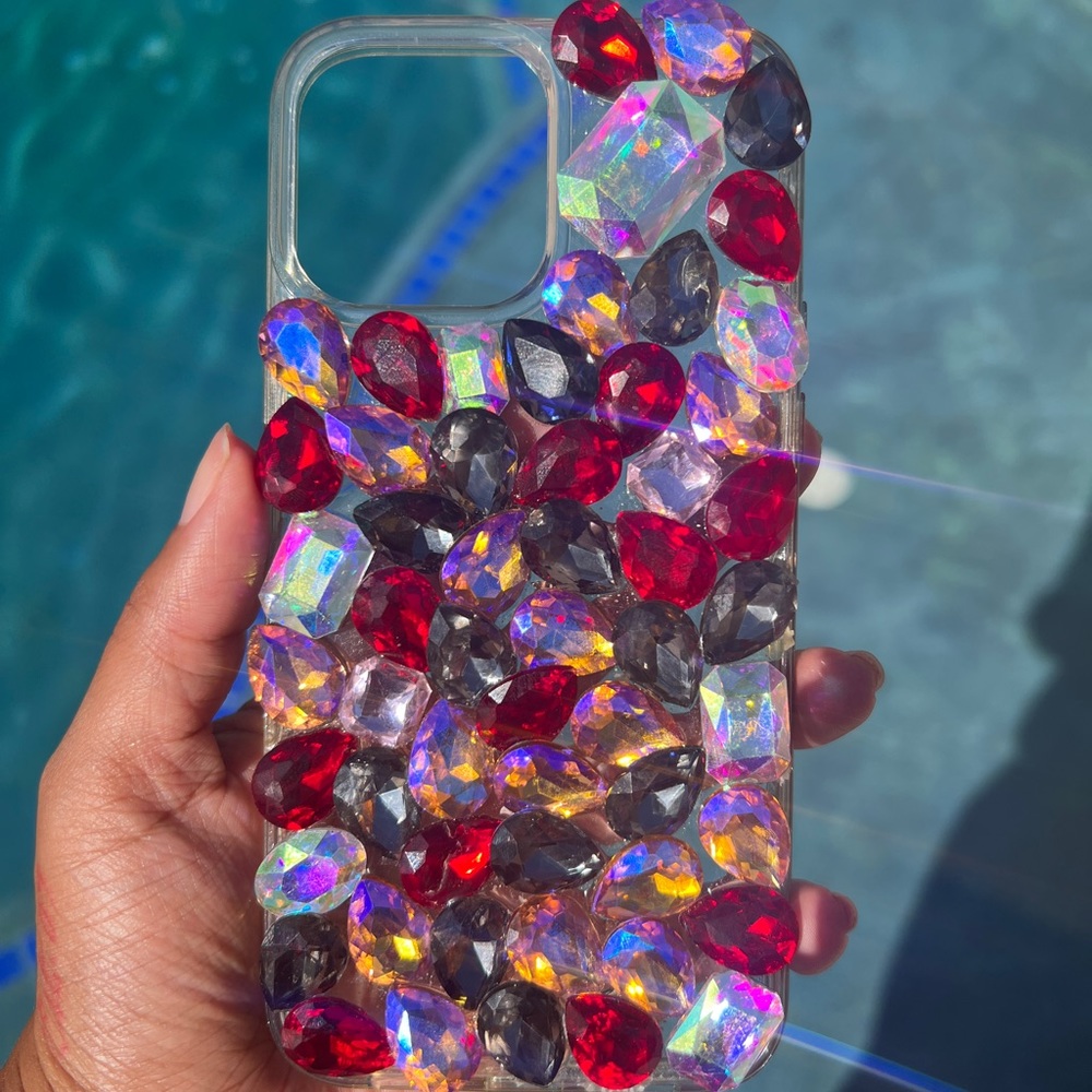 iPhone Rhinestone Phone Case - Picture 3 of 3